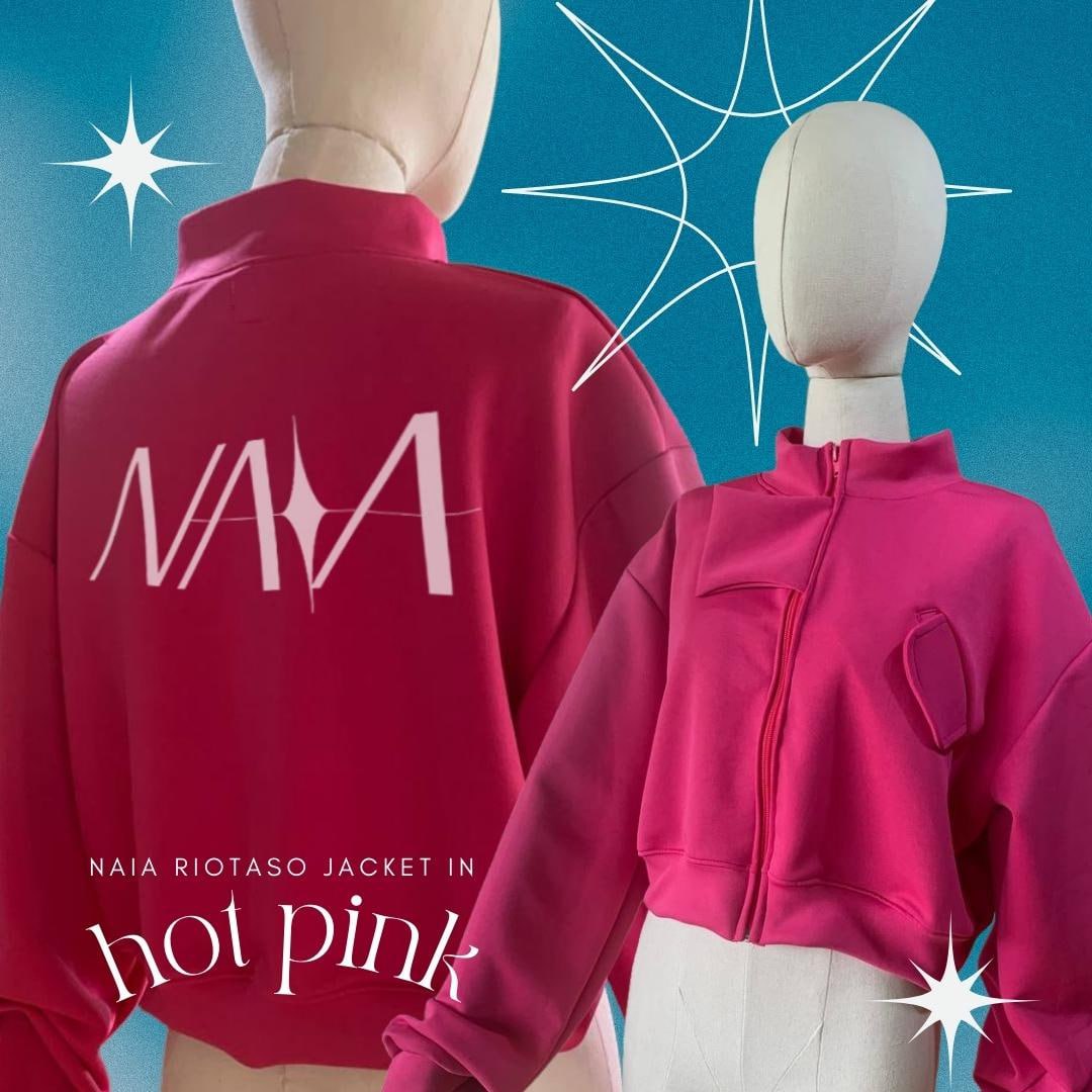 Hot Pink Jacket | NAIA x RIOtaso
