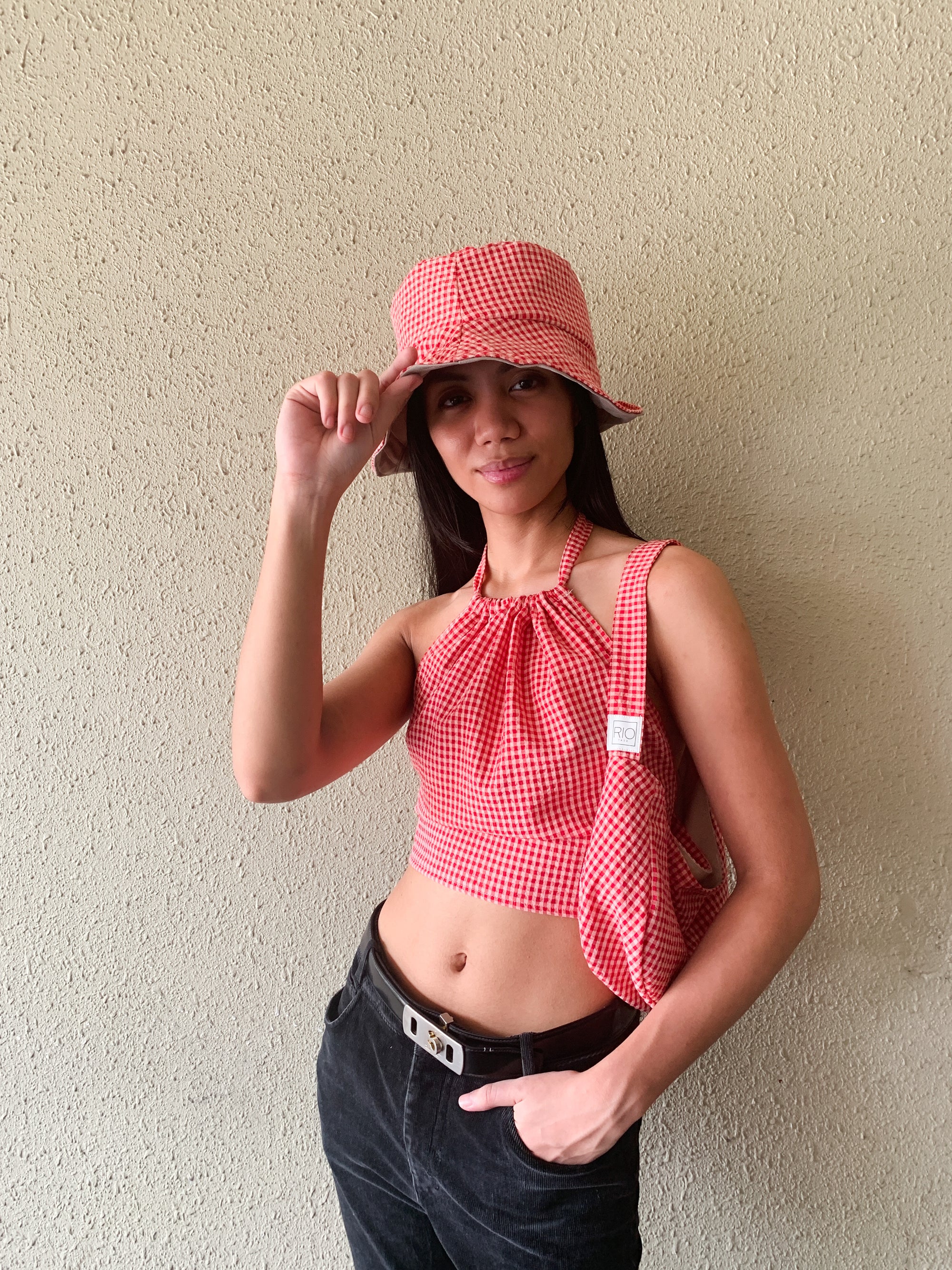 'Picnic Time' RIOworked Bucket Hat