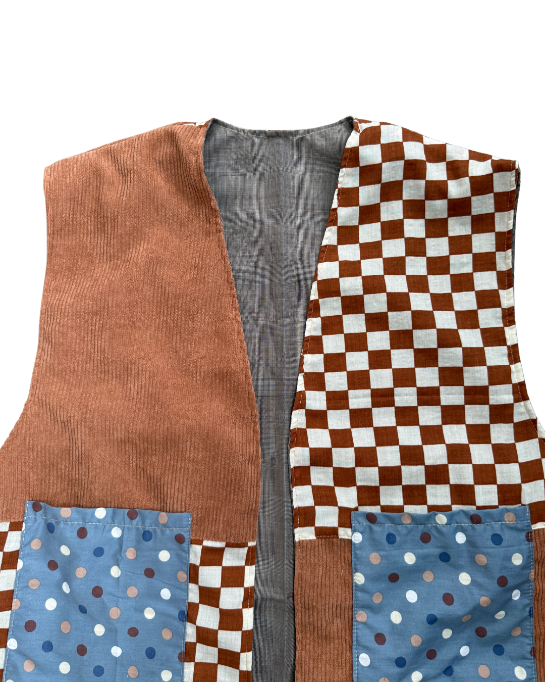 Patchwork Vest 01