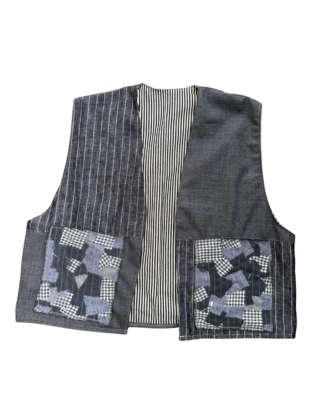 Patchwork Vest 02