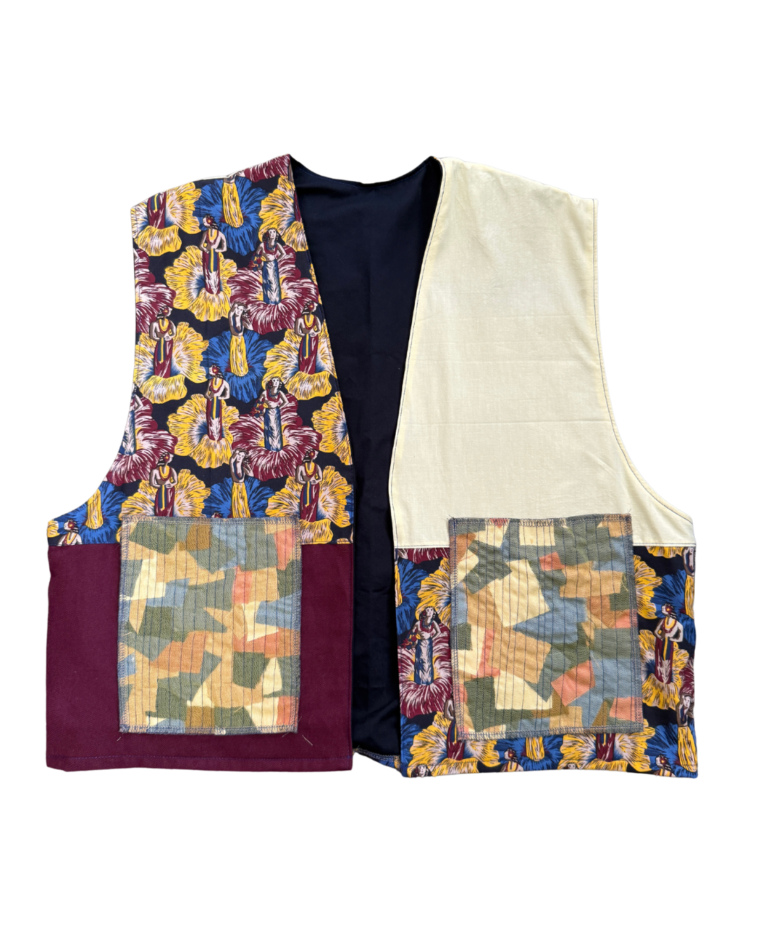 Patchwork Vest 03