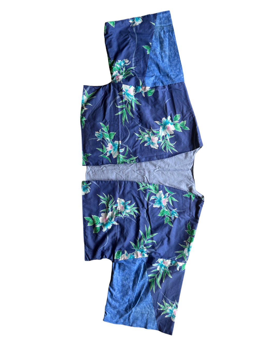 RIOVERSIBLE COZY CROP - Blue floral