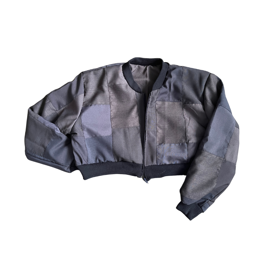4 Pocket Patchwork Jacket (Grey - 01)