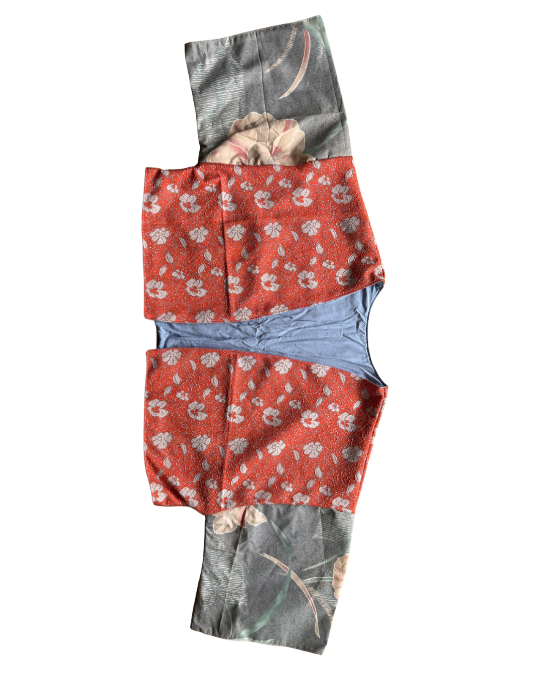 RIOVERSIBLE COZY CROP - Orange/gray