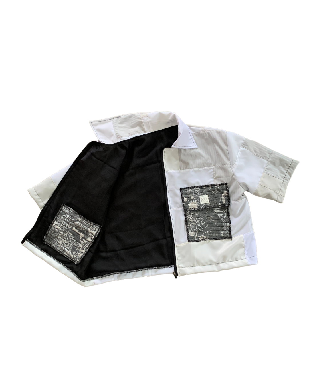 ICE ICE KENDI POCKET ZIP 05 (black & white)