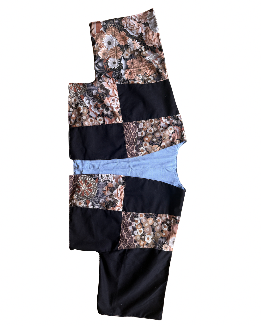 RIOVERSIBLE COZY CROP - Black floral