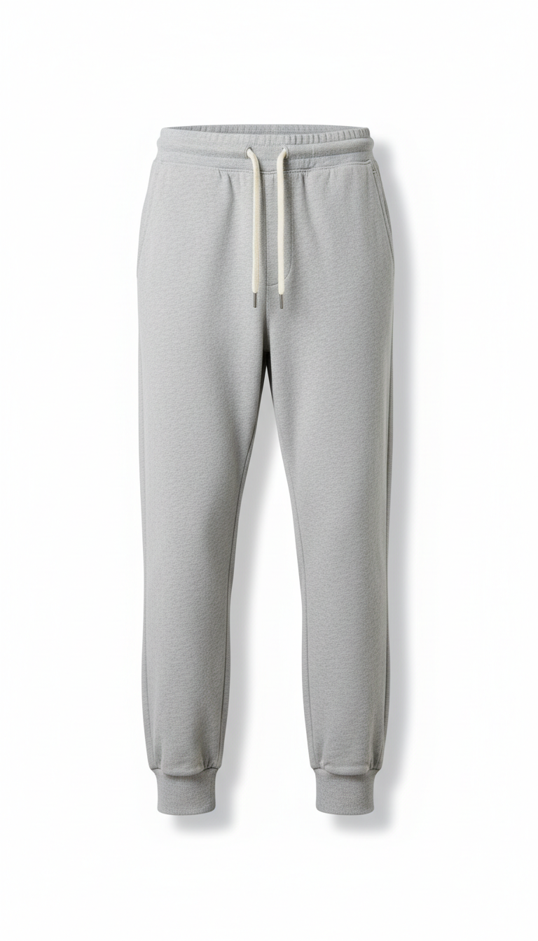 Relaxed Tapered Cotton Joggers