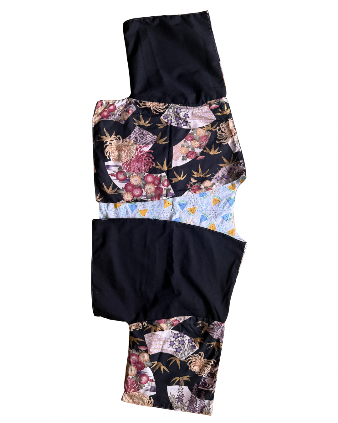 RIOVERSIBLE COZY CROP - Black floral