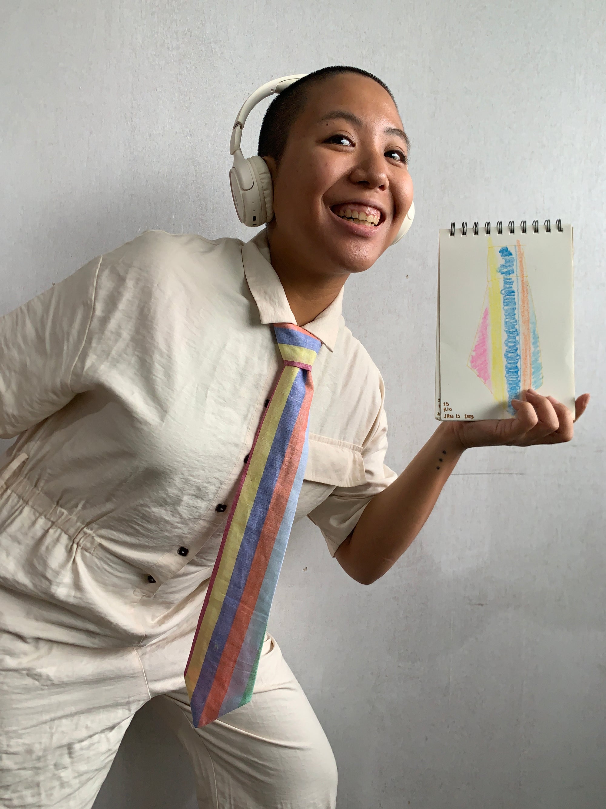 Necktie 23 - Rainbow
