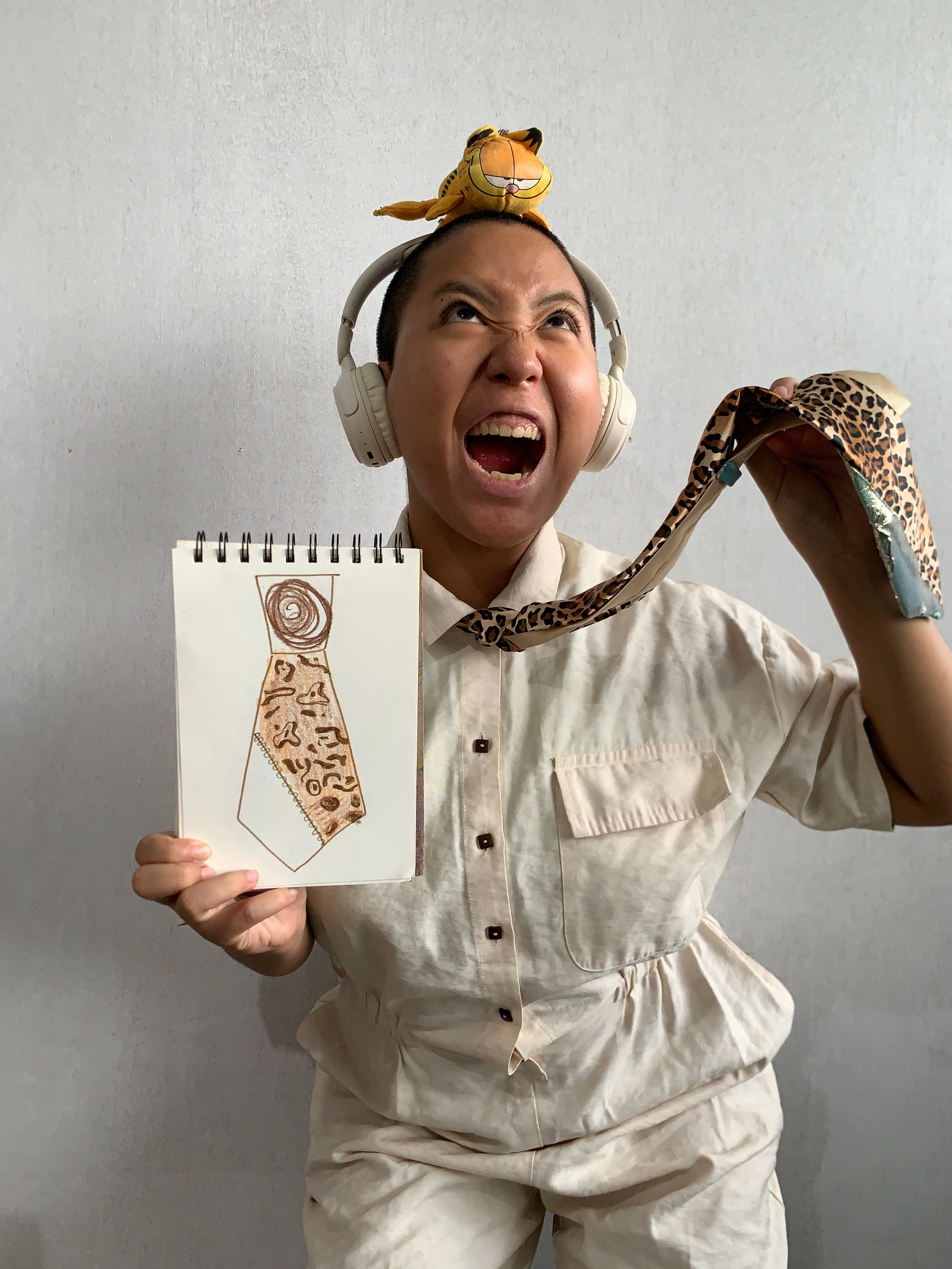 Necktie 25 - soft rawr!