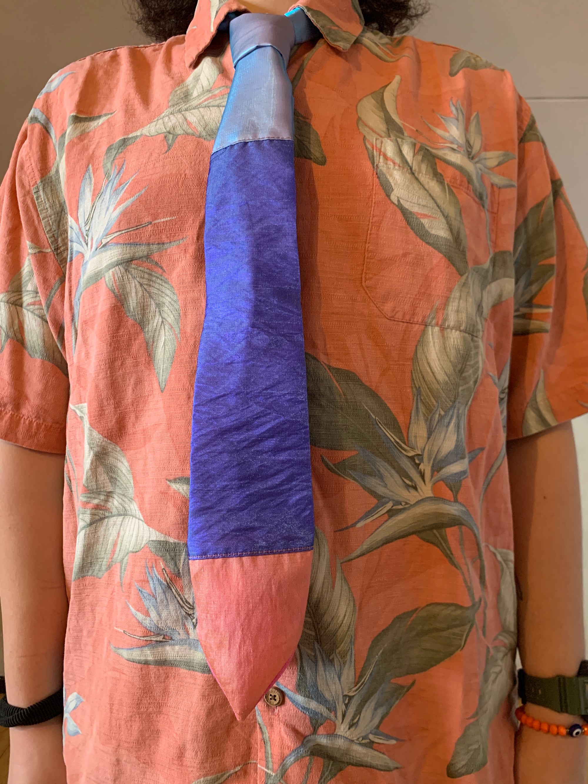 Necktie 54 - Holographic Patchwork
