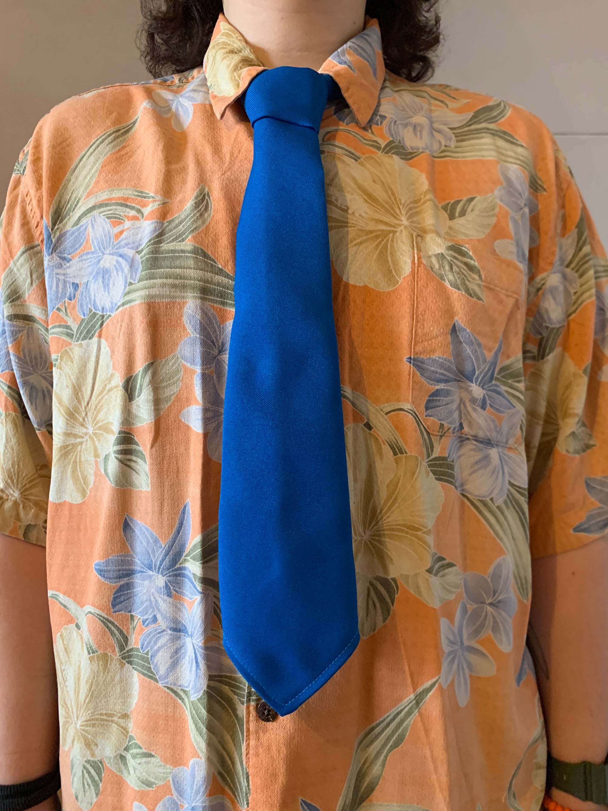 Necktie 46 - SOLID BLUE