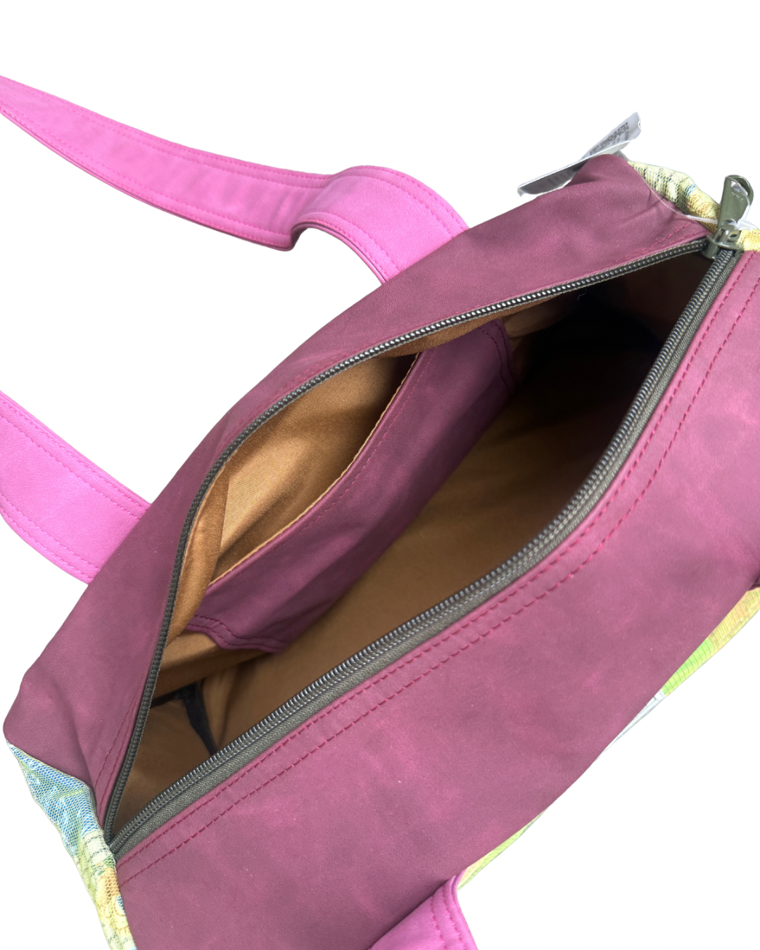 Structured Shoulder Bag - Plum