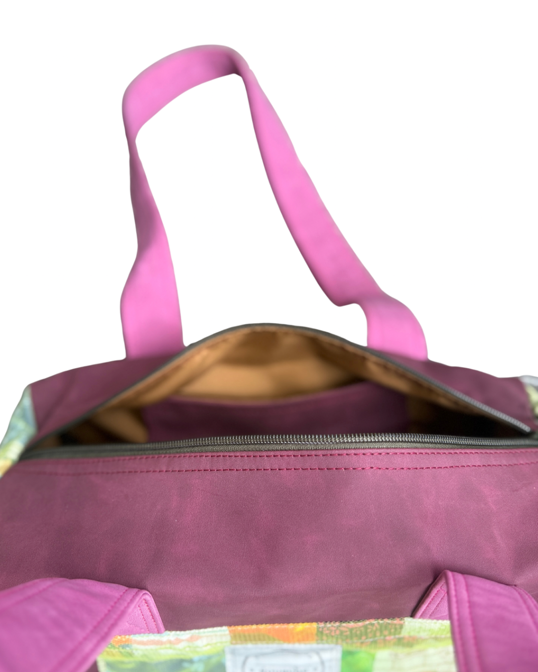 Structured Shoulder Bag - Plum