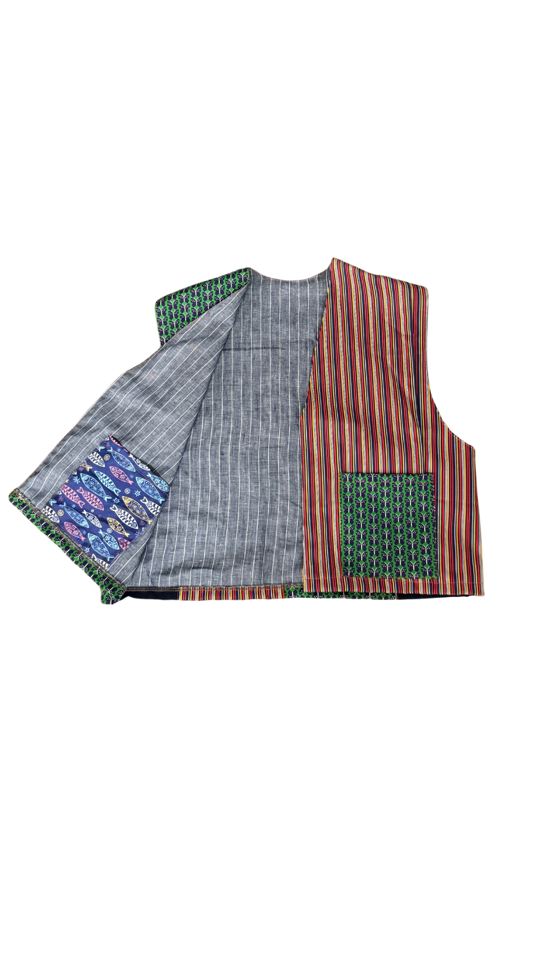 DANCE DANCE RIOTASO - PATCHWORK VEST 01