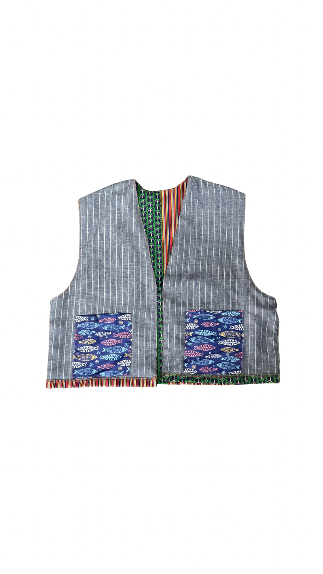 DANCE DANCE RIOTASO - PATCHWORK VEST 01