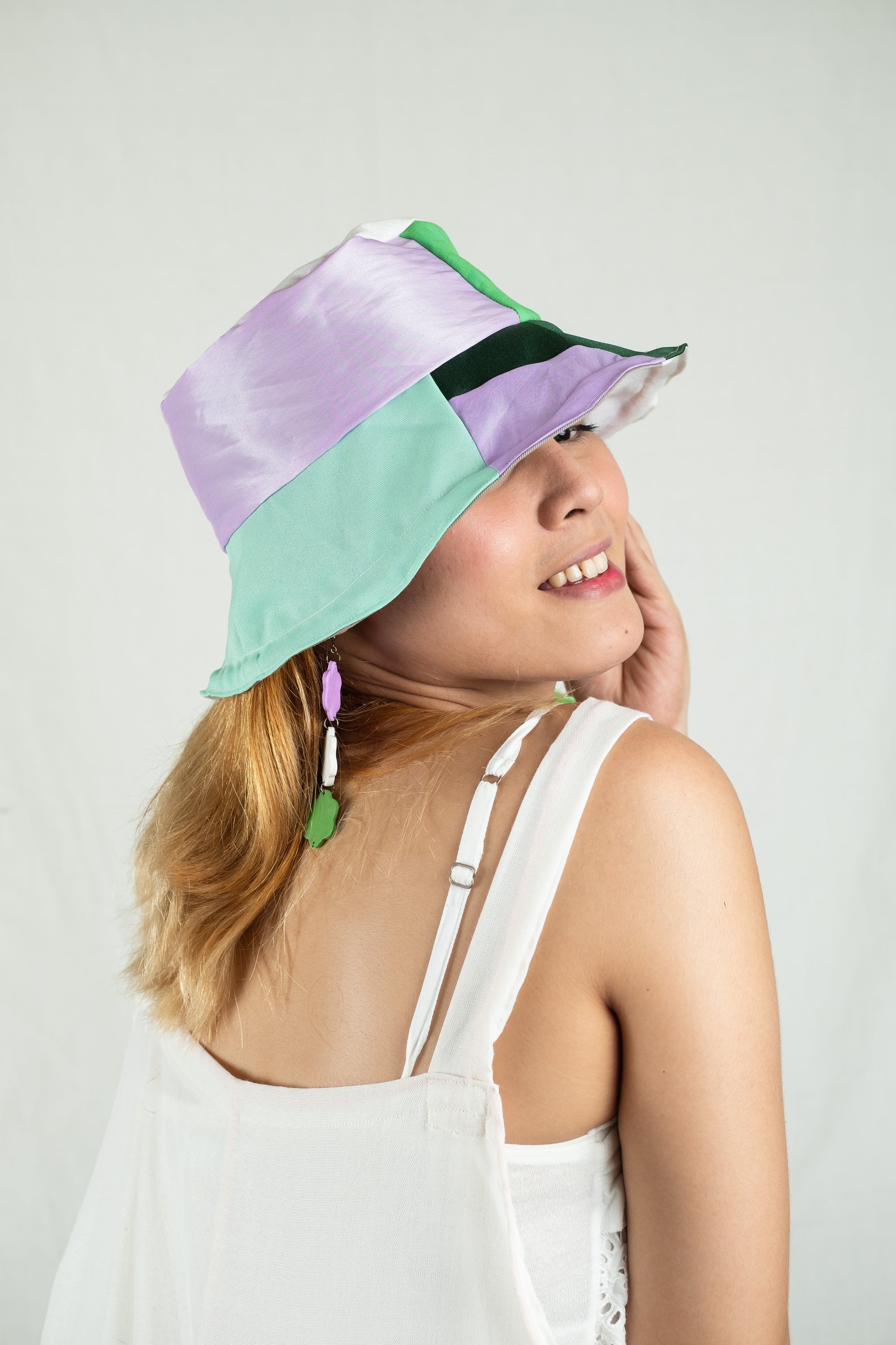 RIOtaso Rainbow Reversible Bucket Hat - Genderqueer