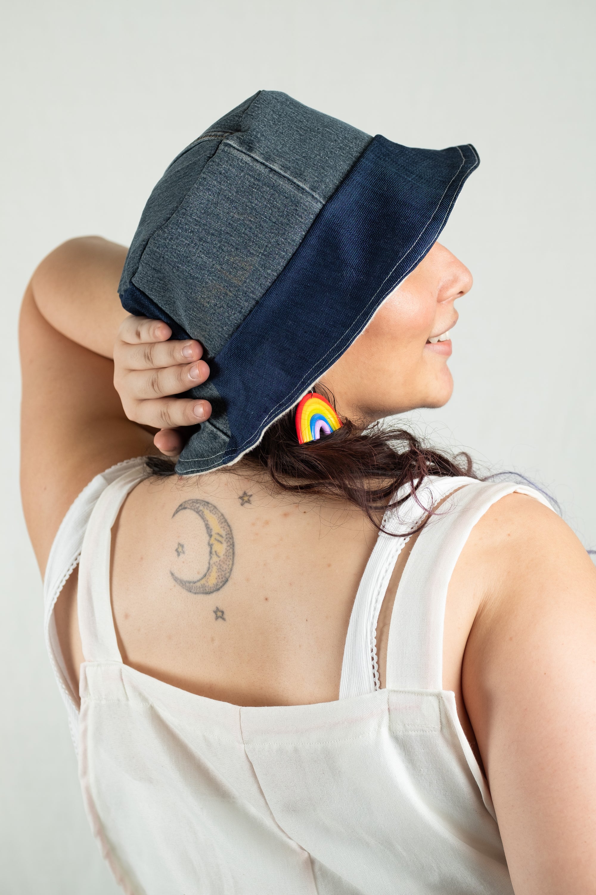 RIOtaso Rainbow Reversible Bucket Hat - Gay