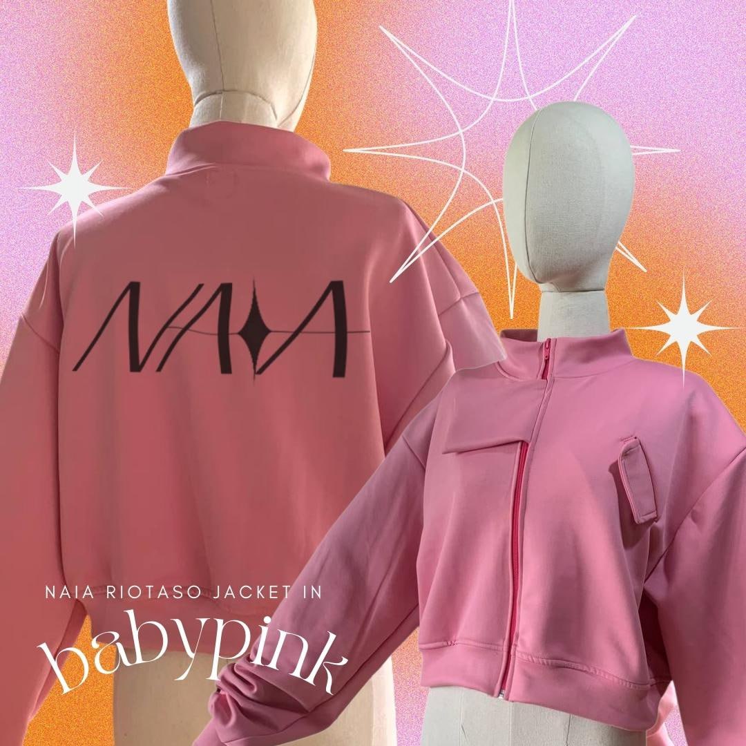 Baby Pink Jacket | NAIA x RIOtaso