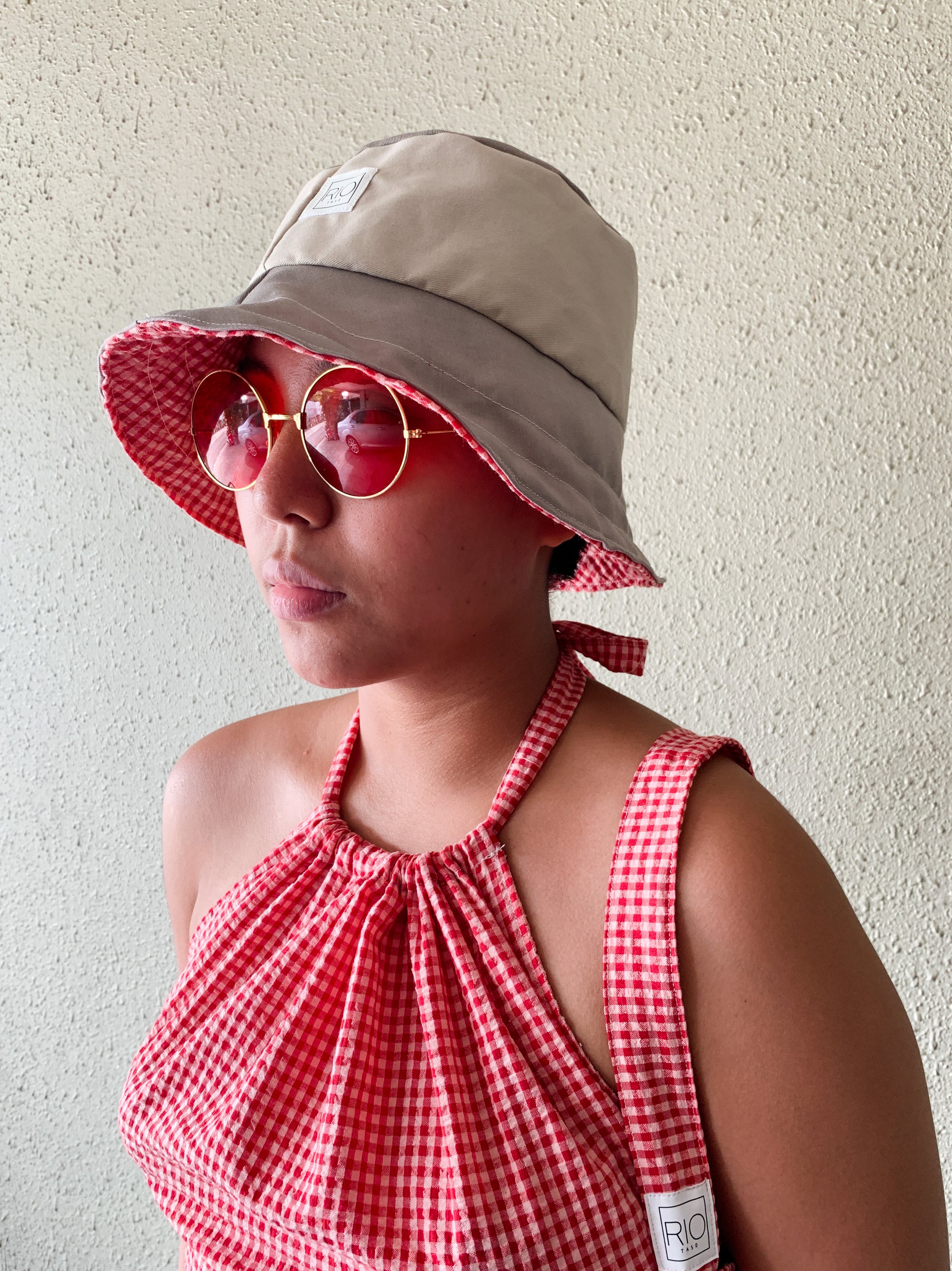 'Picnic Time' RIOworked Bucket Hat